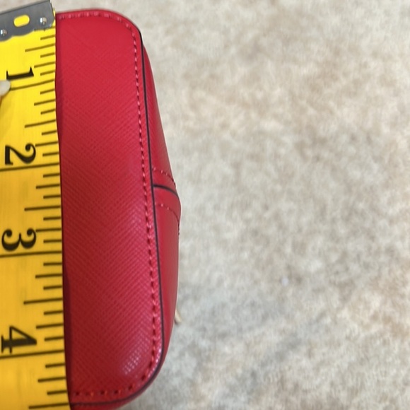 New! Kate spade candied cherry saffiano leather medium satchel. - Picture 11 of 13